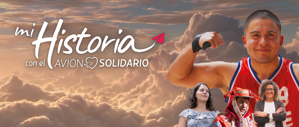 Te invitamos a conocer "Mi historia con el Avión Solidario", una serie que muestra el transporte de esperanza, sueños y nuevas oportunidades de vida.